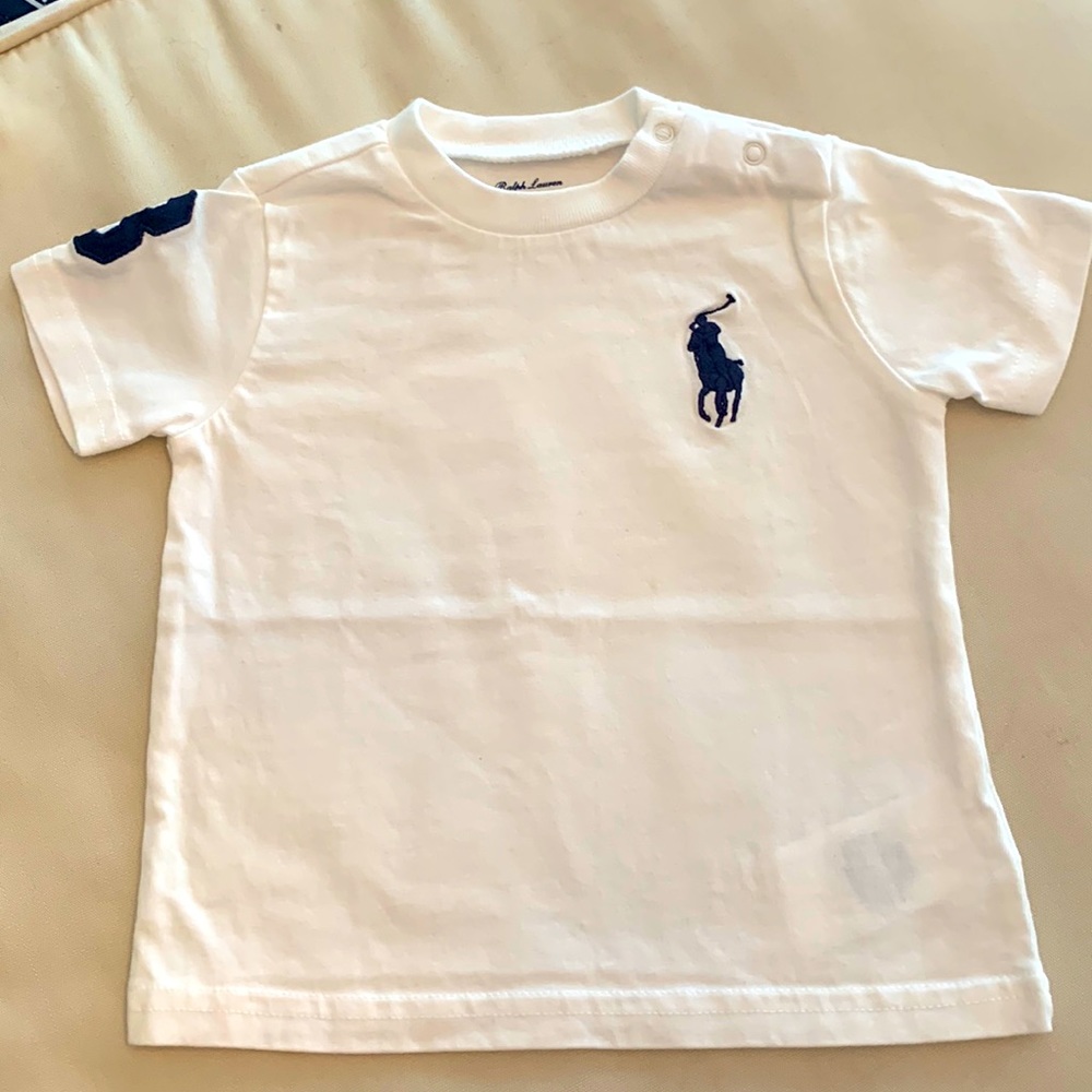 Ralph Lauren classic white polo tee 9M